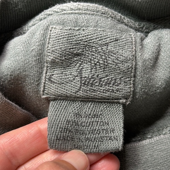 Vintage Artisans Ice Fishing Funny Gray Crewneck Sweatshirt Size Large - Picture 7 of 8